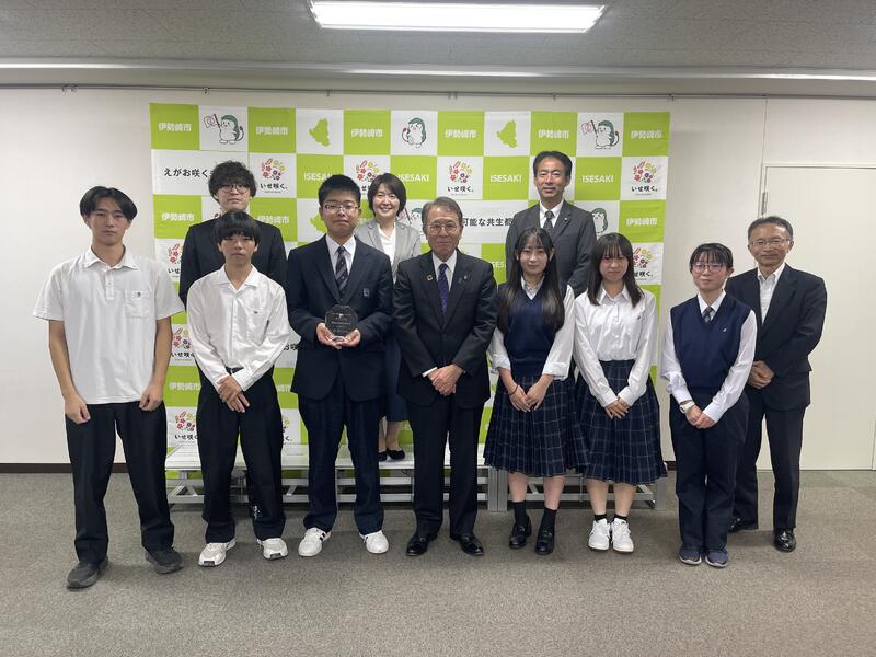 伊勢崎市役所表敬訪問