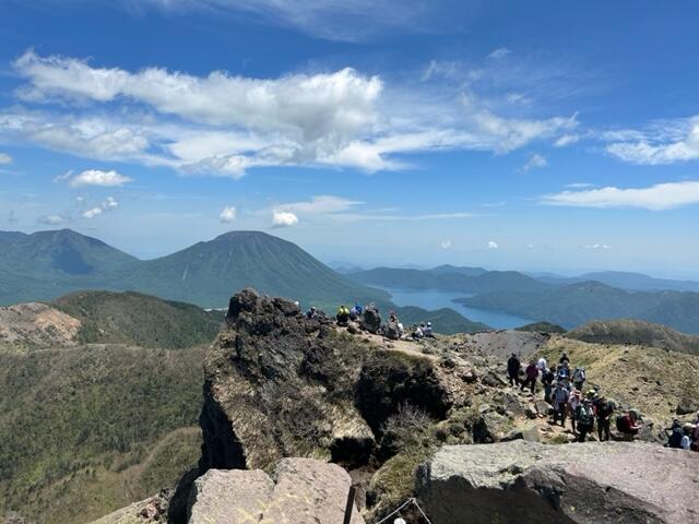 山頂より