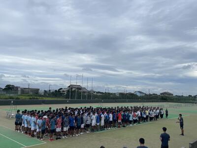 於：千葉県白子町サニーテニスコート